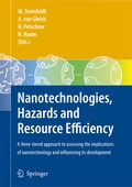 Cover: Nanotechnologies, Hazards and Resource Efficiency - Springer