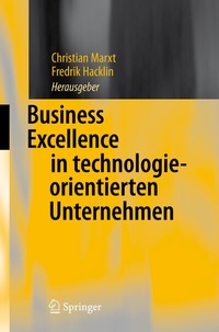 Abbildung von: Business Excellence in technologieorientierten Unternehmen - Springer