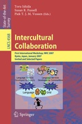 Cover: Intercultural Collaboration - Springer