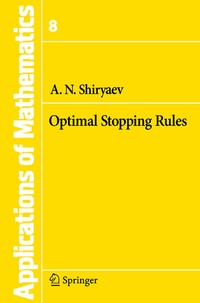 Enlarge image Cover: Optimal Stopping Rules - Springer