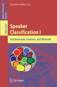 Abbildung von: Speaker Classification I - Springer