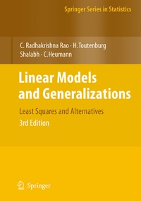 Enlarge image Cover: Linear Models and Generalizations - Springer