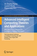 Cover: Advanced Intelligent Computing Theories and Applications - Springer