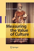 Bild: Measuring the Value of Culture - Springer