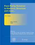 Cover: From Parity Violation to Hadronic Structure and more - Springer