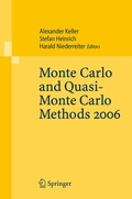 Cover: Monte Carlo and Quasi-Monte Carlo Methods 2006 - Springer