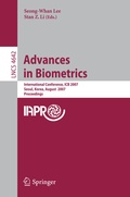 Cover: Advances in Biometrics - Springer