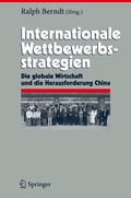 Cover: Internationale Wettbewerbsstrategien - Springer