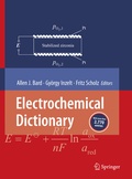 Cover: Electrochemical Dictionary - Springer