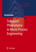 Cover: Transport Phenomena in Micro Process Engineering - Springer