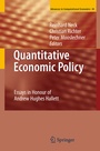 Cover: Quantitative Economic Policy - Springer