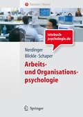 Cover: Arbeits- und Organisationspsychologie - Springer