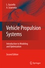 Cover: Vehicle Propulsion Systems - Springer
