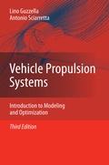 Cover: Vehicle Propulsion Systems - Springer