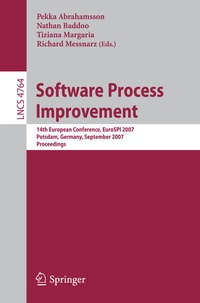 Enlarge image Cover: Software Process Improvement - Springer