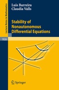 Cover: Stability of Nonautonomous Differential Equations - Springer