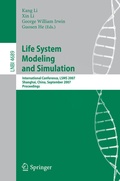 Cover: Life System Modeling and Simulation - Springer