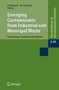 Cover: Emerging Contaminants from Industrial and Municipal Waste - Springer