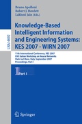 Cover: Knowledge-Based Intelligent Information and Engineering Systems - Springer
