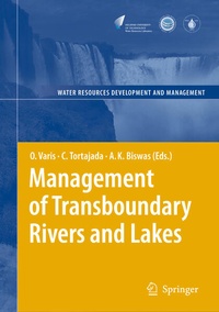 Enlarge image Cover: Management of Transboundary Rivers and Lakes - Springer