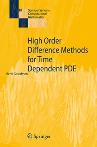 Enlarge image Cover: High Order Difference Methods for Time Dependent PDE - Springer