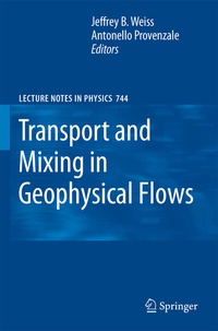 Enlarge image Cover: Transport and Mixing in Geophysical Flows - Springer