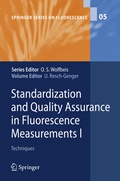 Cover: Standardization and Quality Assurance in Fluorescence Measurements I - Springer