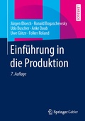 Cover: Einf&uuml;hrung in die Produktion - Springer Gabler