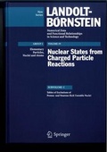 Cover: Tables of Excitations of Proton-and Neutron-Rich Unstable Nuclei - Springer