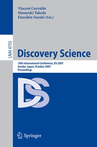 Enlarge image Cover: Discovery Science - Springer