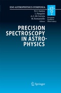 Cover: Precision Spectroscopy in Astrophysics - Springer
