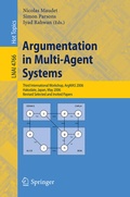 Cover: Argumentation in Multi-Agent Systems - Springer