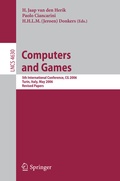 Cover: Computers and Games - Springer