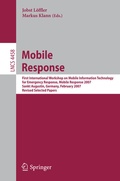 Cover: Mobile Response - Springer