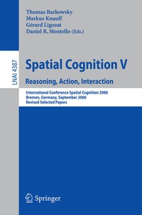 Enlarge image Cover: Spatial Cognition V - Springer