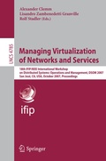 Cover: Managing Virtualization of Networks and Services - Springer