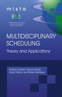 Enlarge image Cover: Multidisciplinary Scheduling: Theory and Applications - Springer