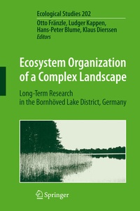 Enlarge image Cover: Ecosystem Organization of a Complex Landscape - Springer