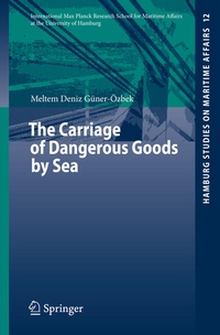 Abbildung von: The Carriage of Dangerous Goods by Sea - Springer