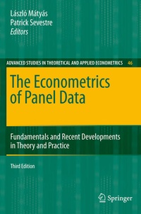 Enlarge image Cover: The Econometrics of Panel Data - Springer
