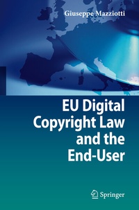 Abbildung von: EU Digital Copyright Law and the End-User - Springer