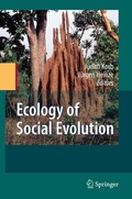 Cover: Ecology of Social Evolution - Springer