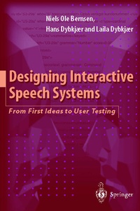 Enlarge image Cover: Designing Interactive Speech Systems - Springer