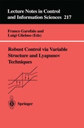 Cover: Robust Control via Variable Structure and Lyapunov Techniques - Springer