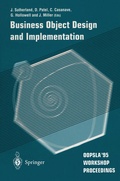 Cover: Business Object Design and Implementation - Springer