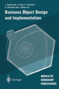 Abbildung von: Business Object Design and Implementation - Springer
