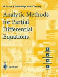 Enlarge image Cover: Analytic Methods for Partial Differential Equations - Springer