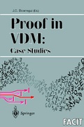 Cover: Proof in VDM: Case Studies - Springer