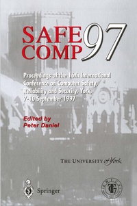 Abbildung von: Safe Comp 97 - Springer