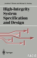 Cover: High-Integrity System Specification and Design - Springer